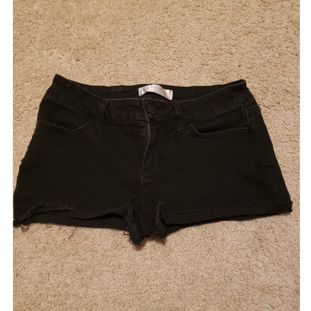 Black Short Shorts